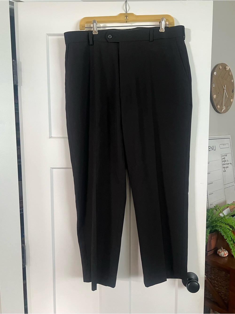 George Black Men's Dress Pants - Straight Leg